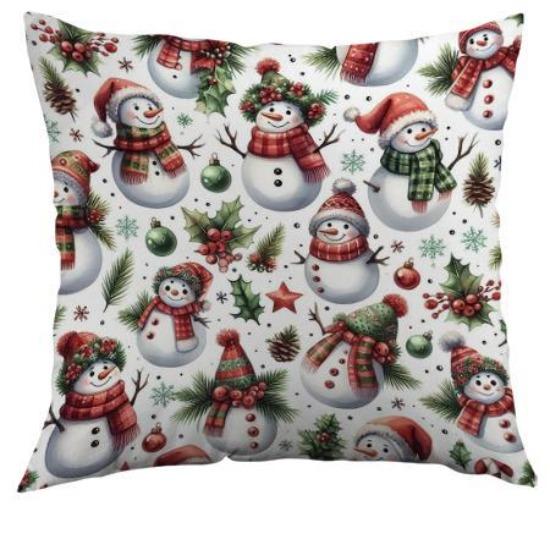 

Рождественская наволочка Рождественская елка Лось Снеговик с принтом наволочка украшение дома наволочка 45*45cm