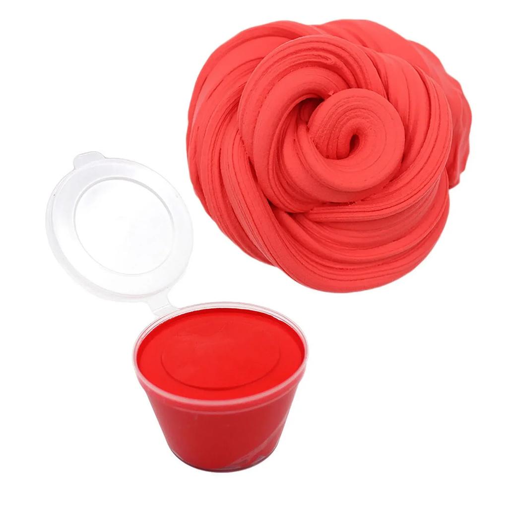 QR Children's Toys: Light Cotton Clay, Colourful Clay, Snowflake Clay Party Favors Birthday Gift Stress Relief Toy for Kid