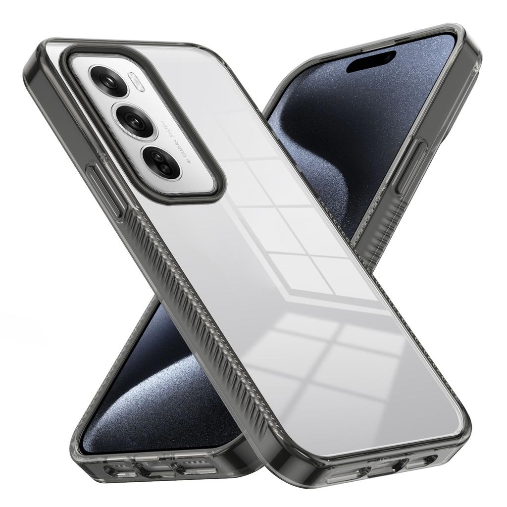 Compatible with OPPO Reno12Pro Anti-slip Phone Case, Realme 12Pro Transparent A79 Shockproof A38 Protective Case