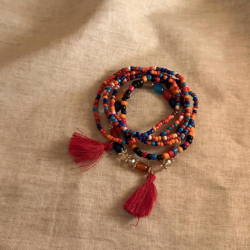 2024 Hot-Selling Women's Luxury Natural Stone Beaded Bracelet - Ethnic Chinese Style