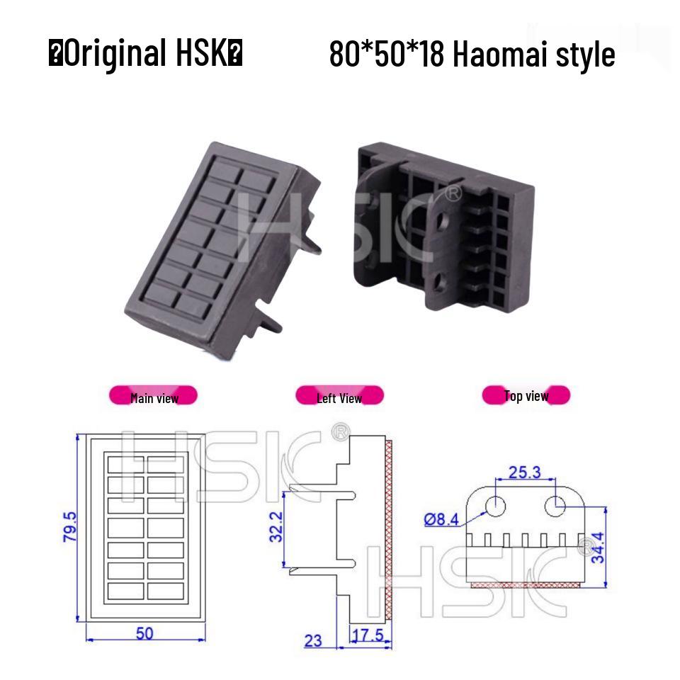 Automatic & Semi-Automatic Edge Banding Machine Accessories: Conveying Chain Block & Pressure Roller for Woodworking Machinery