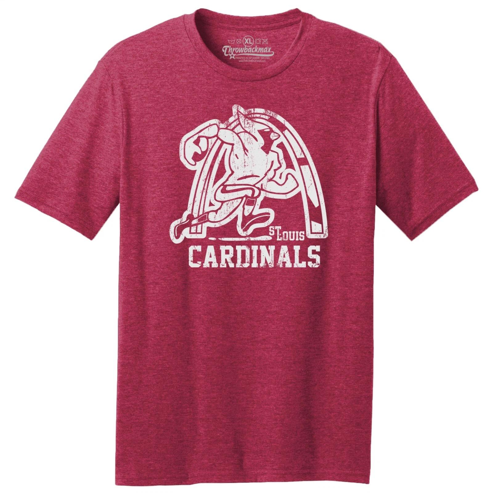 St. Louis Cardinals 1960 Football TRI-BLEND, Short Sleeve Tee Shirt 3XL