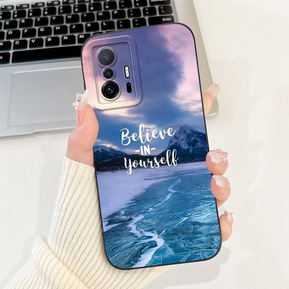 For Xiaomi 11T Pro Case Mi11T Cute Candy Painted Cover Shockproof Soft Silicone Phone Case For Xiaomi Mi 11T Pro 11TPro 5G Shell