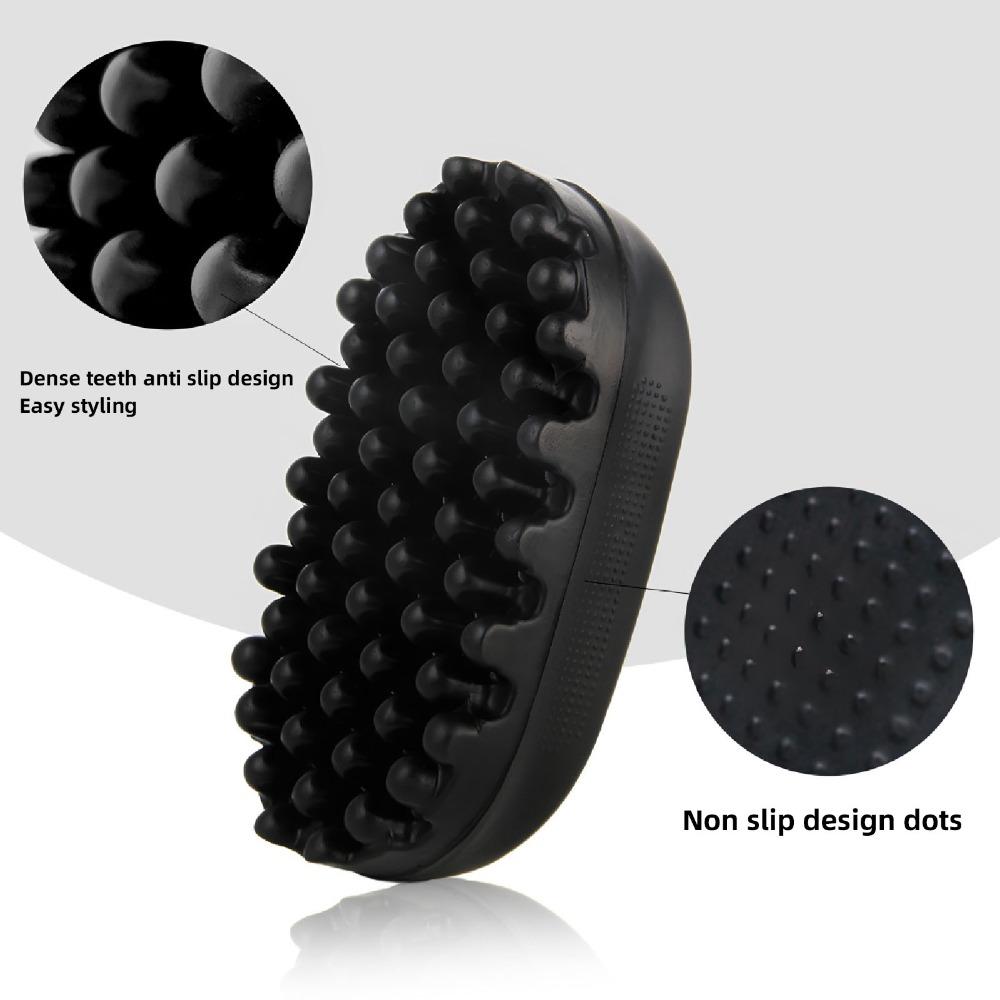 Washable Afro Twist Hair Brush Professional Twist Curl Comb  For Black Men