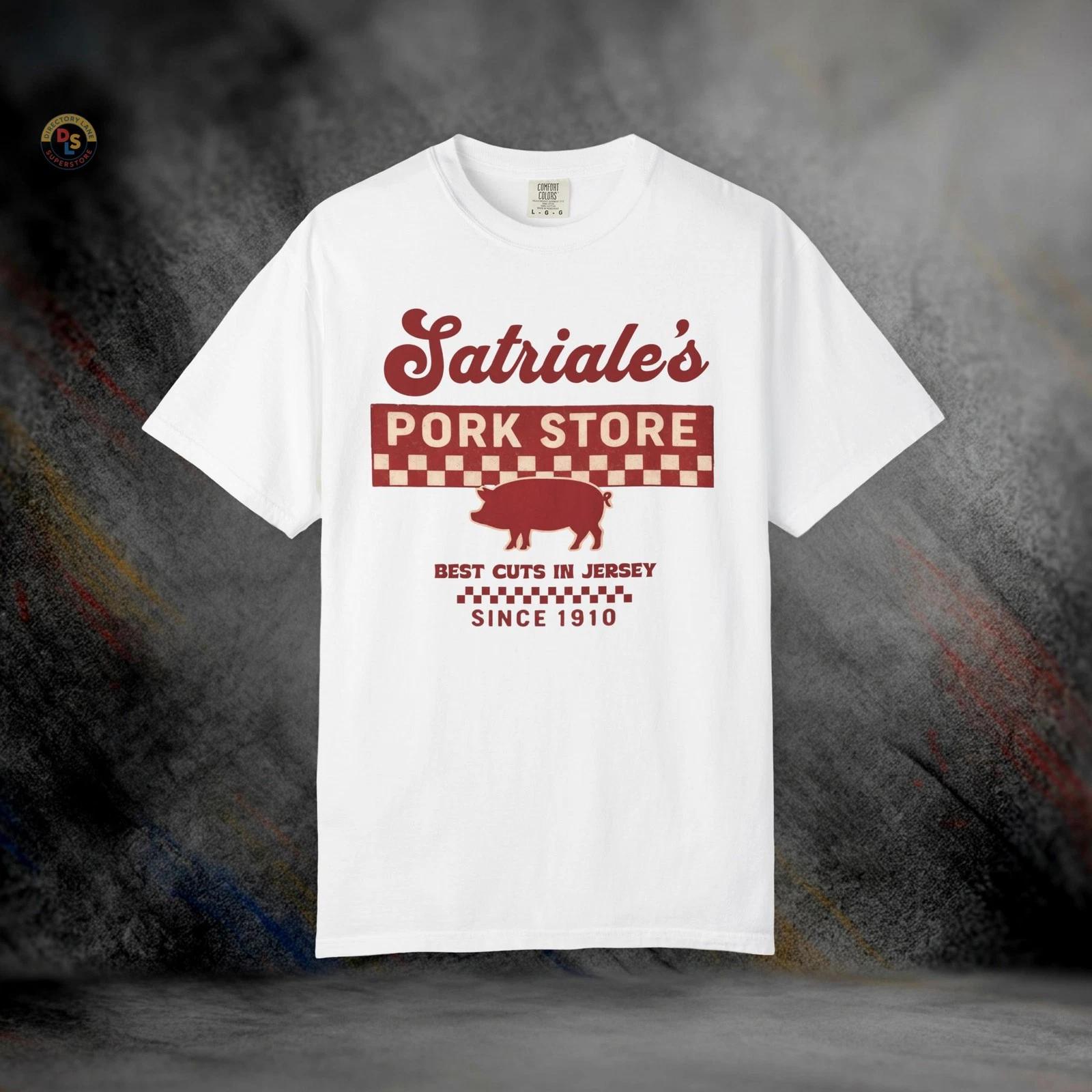 Satriale’s Pork Store T-Shirt | Heavyweight Garment-Dyed Tee S