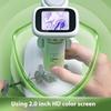 Children's Optical Microscope Scientific Experiment Portable Handheld Professional Can See Bacteria