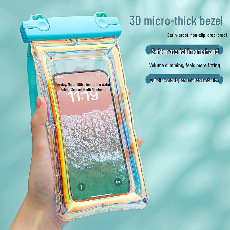 Waterproof High Transparency Touchscreen Phone Case for Swimming, Hot Springs & Rafting