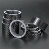 11pcs Professional Grades Headsets Spacers Collapse Mountain Bike Fork Spacers for Strengthen Bike Steering Stability