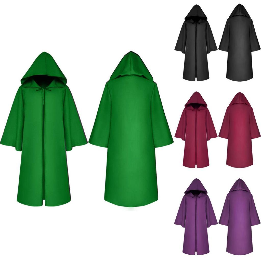 Hochwertiger Star Wars Jedi Krieger Kapuzenumhang Cape Robe für Cosplay-Veranstaltungen