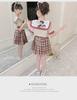 Summer JK Uniform Set: Trendy Girls' College Style Two-Piece Suit with Skirt