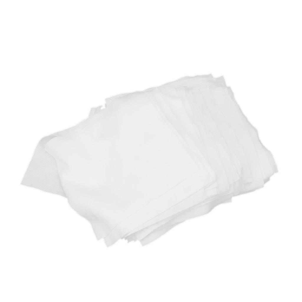 400Pcs Microfiber Cloth Mirror Cleaning Cloths Lint‑Free Dust Cleanroom Wipes