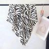 70x70cm Silk Scarf Horse Pattern Neck Ties Fashion Luxury Headscarf  For Female