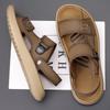 Men's shoes platform sandals 2025 new summer soft-soled beach shoes casual cool slippers men 2025