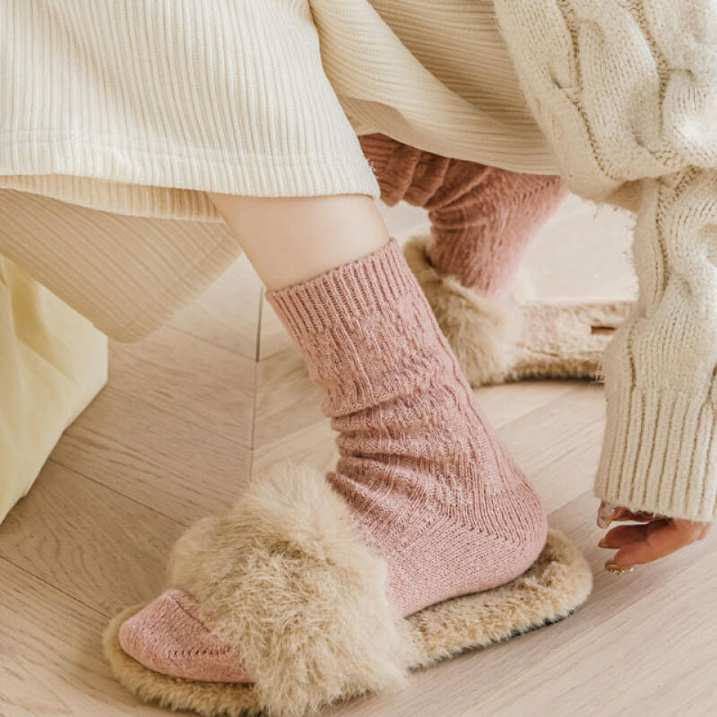 Soft Wool Twill Socks, 2-pack