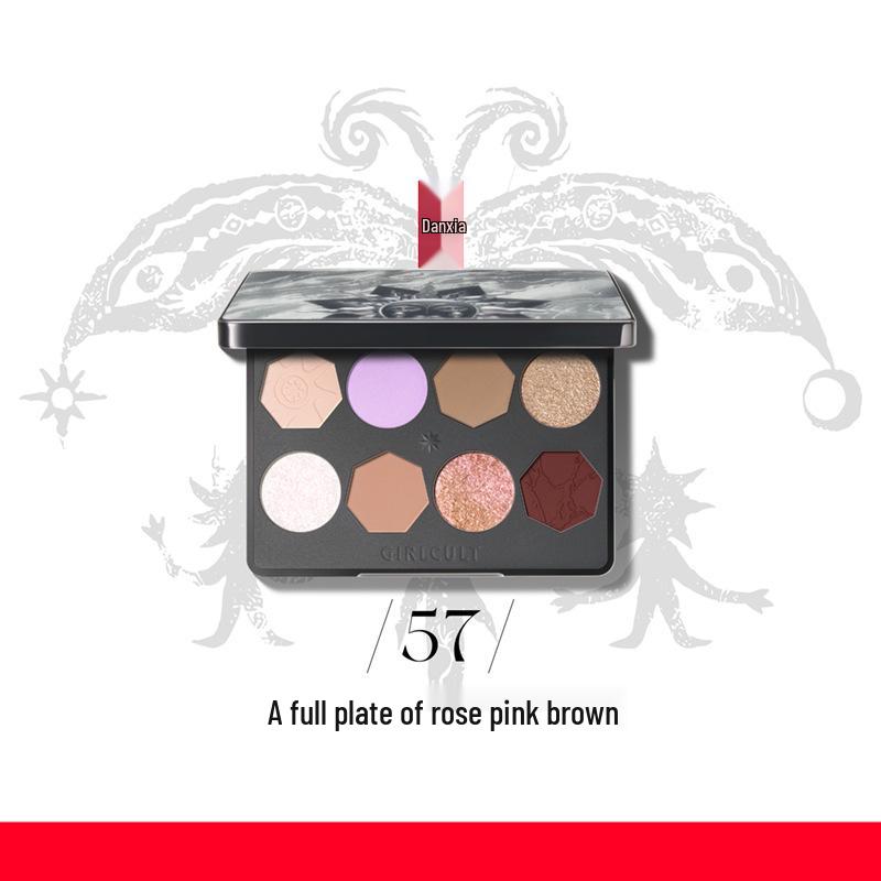Girlcult Gouqi Eyeshadow Palette - Four-Color Matte, Chameleon, and Pearlescent Shades, Inspired by the Materia Medica.