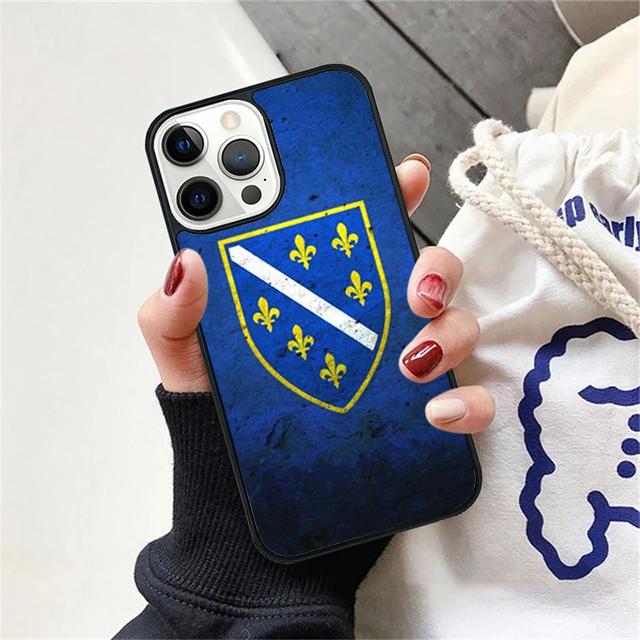Bosnia and Herzegovina Flag Phone Case Cover For iPhone 17 Air 15 16 14 13 12 Pro Max 11 Pro Max Plus Coque Shell