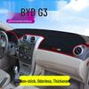 BYD G3 Center Console Sunshade Pad - Dashboard Heat Protection Cover