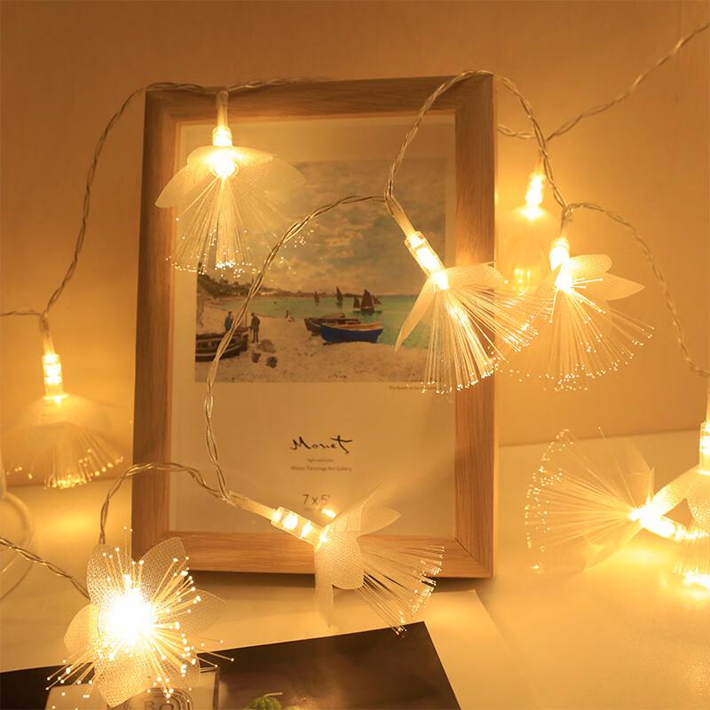 

Fiber Optic Flower LED String Lights