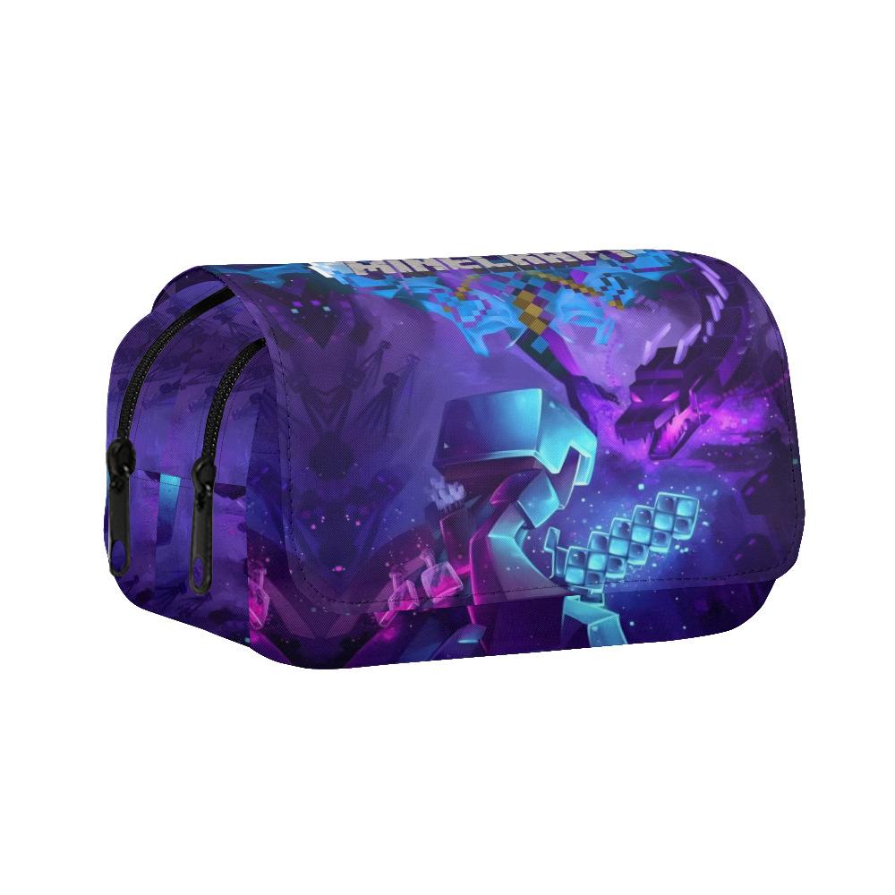 My World Minecraft Pencil Case Pencil Case Around