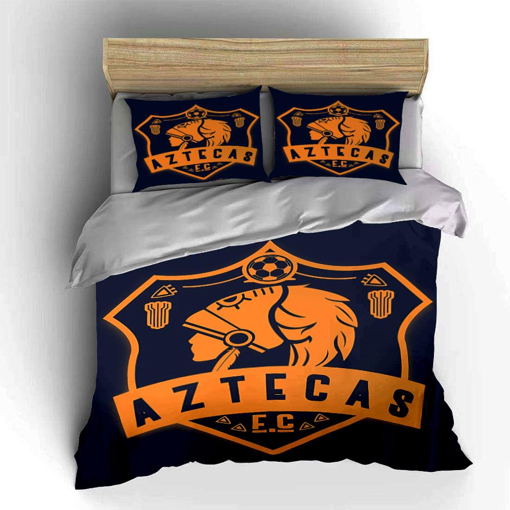 Aztecas FC Bedding Set Bedding Duvet Cover Set Duvet Cover Pillowcases (1 * Duvet Cover 2 * Pillowcases, without duvet insert)