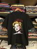 Women's Plus Size Cotton T-shirt Summer Casual Graphic Tee Short Sleeve Vintage 90s Marilyn Monroe Black T-shirt