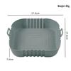 Silicone Baking Pan - High Heat Resistant, Easy to Clean, Round Mold for Air Fryers