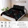 3-piece Down Duvet Cover Set with Game Controller Pattern Digital Printing (1 Duvet Cover+2 Pillowcases, No Core) Bedding Set