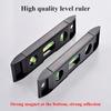15cm Spirit Level 3 Bubble Level Magnetic Torpedo Gradienter Level Portable Level Ruler Measuring Tool