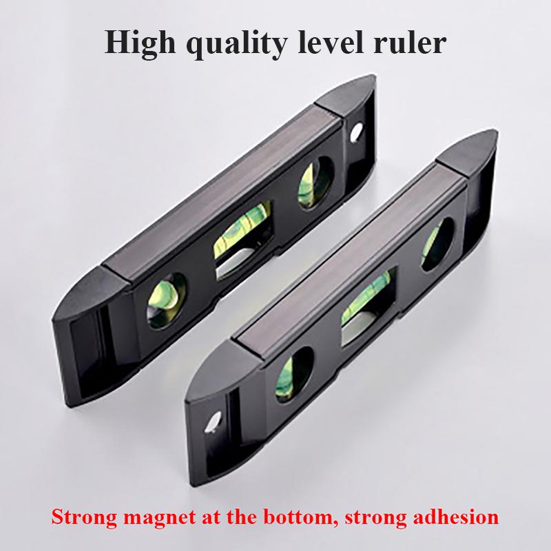 15cm Spirit Level 3 Bubble Level Magnetic Torpedo Gradienter Level Portable Level Ruler Measuring Tool