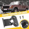Center Console Armrest Lid Latch for Jeep Cherokee 1997-2001 55037537AA Black Glove Box Handle
