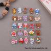 Cartoon Animal DIY Resin Stickers: Phone Case, Hair Clip, Crocs, Toy Car Decor.
