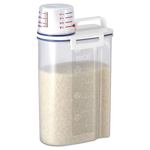 

Asvel 2kg Airtight Rice Container, Tightly Sealed, Can Be Stored Vertically or Horizontally, Maintains Freshness, Ideal for Rice Storage, Storage Cont
