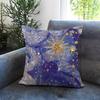 Starry Sky Texture Cushion Cover Comfortable Reversible Pillow Cover Ideal for Car Sofa Bedroom  Beyond