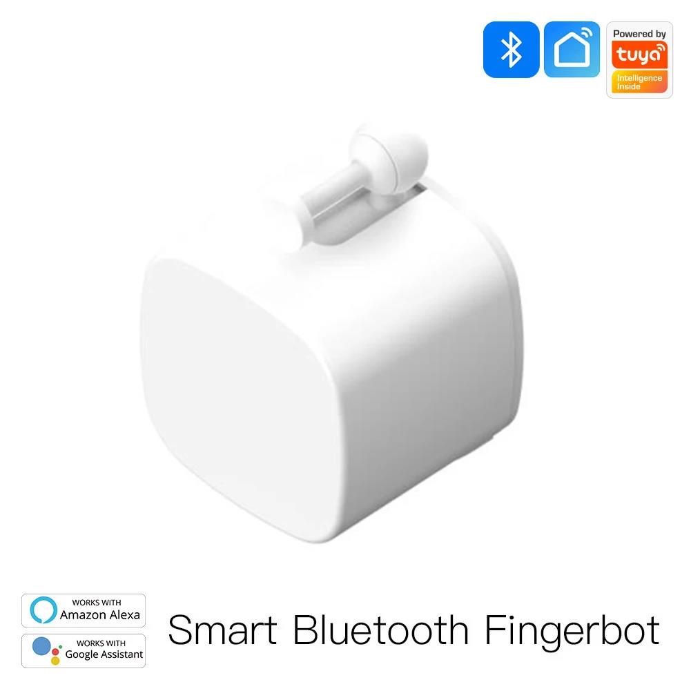 Type C Chargeable Bluetooth Smart Finger Robot Switch Button Pusher Bot Remote Control Appliance Google Home Alexa Voice
