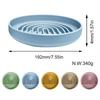 Pet Supplies Dog Slow Food Bowl Silicone Slow Food Bowl with Suction Cup Non-slip Anti-overturning Round Dog Rice Bowl