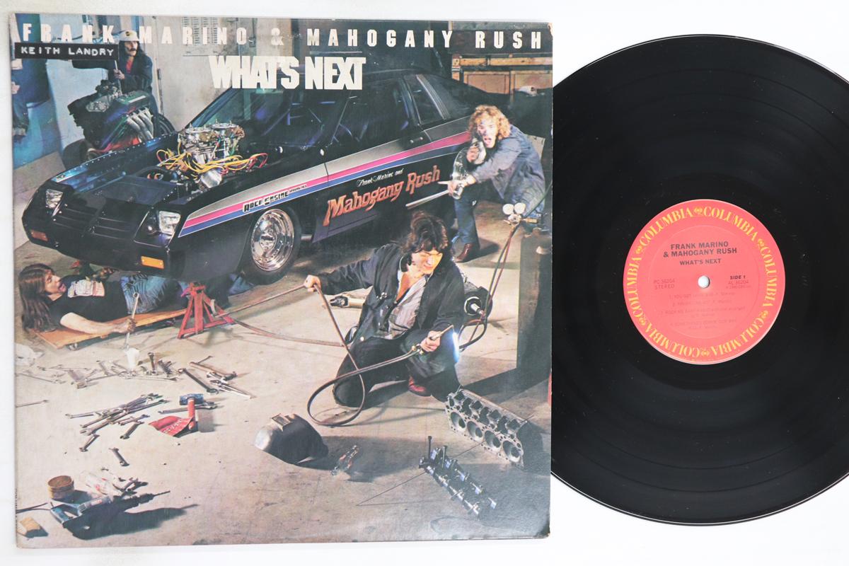 

LP Record FRANK MARINO & MAHOGANY RUSH - What s Next PC36204 COLUMBIA US Rock Used