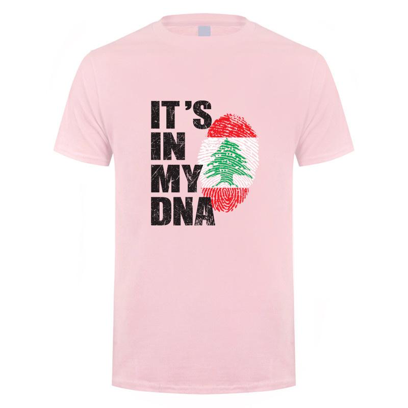 

Это в моей ДНК Футболки с флагом Ливана Летние Мужские Крутые Хлопковые с коротким рукавом Ливанские Футболки Подарки на день рождения Мужская одежда DY-014 4XL