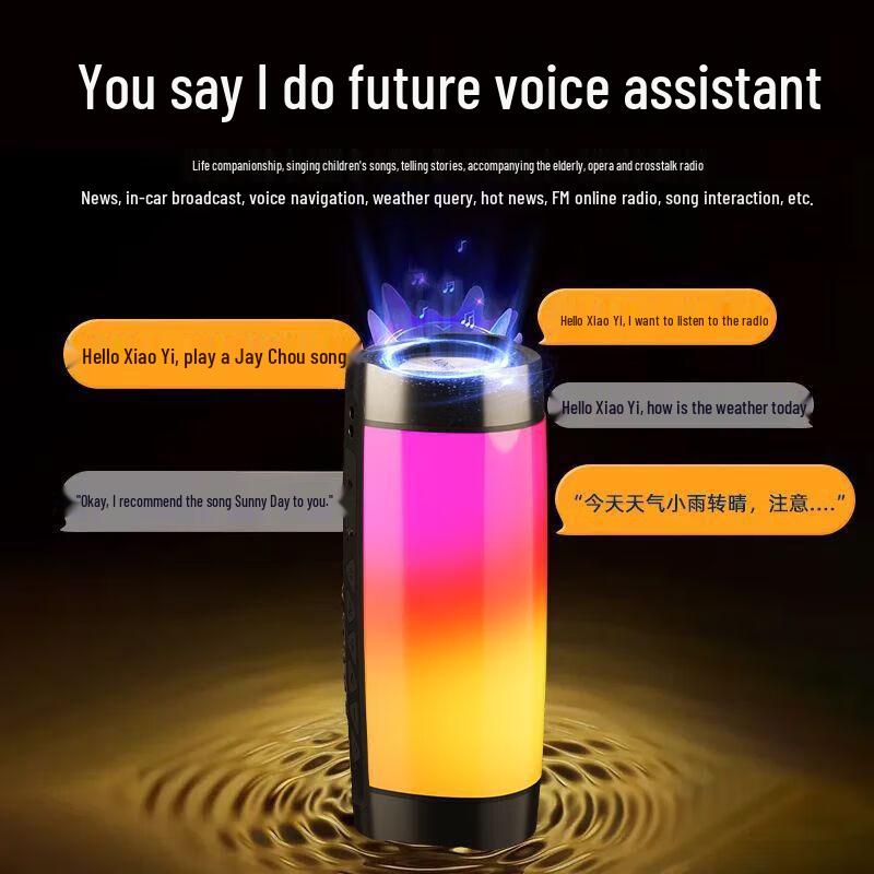 SKYLION AL15 Outdoor Bluetooth Speaker with LED Lights