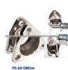 Car Modification Flange for 2.25" 3-bolt, Crafted with Precision, Ideal for Diverse Applications.