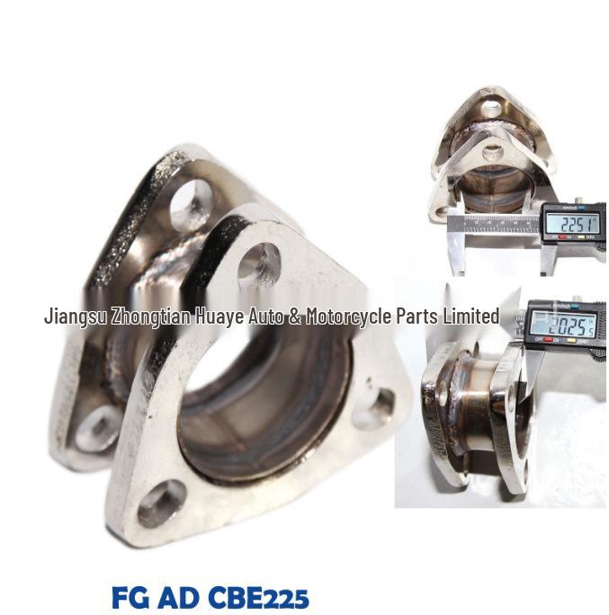 Car Modification Flange for 2.25" 3-bolt, Crafted with Precision, Ideal for Diverse Applications.
