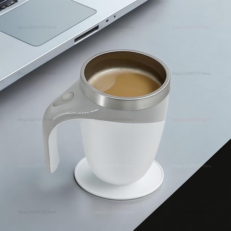 Automatic Mixing Cup 304 Stainless Steel Self Stirring Magnetic Mug Portable Electric Blender Rechargeable Coffee Milk Mixer