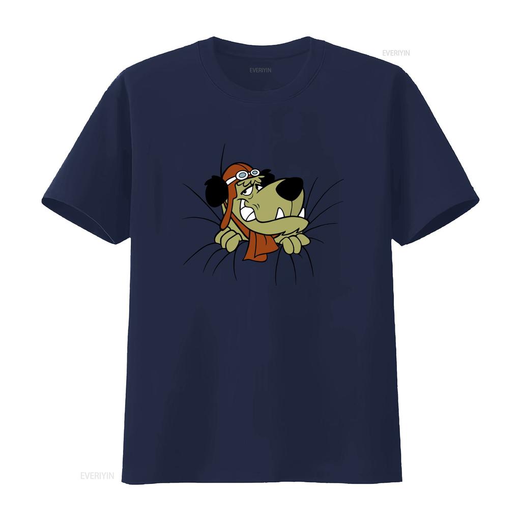 T-shirt double face vintage Hanna Barbera Muttley Cane Wacky Races per uomo Taglia USA S vintage Lavata streetwear uomo Leggermente