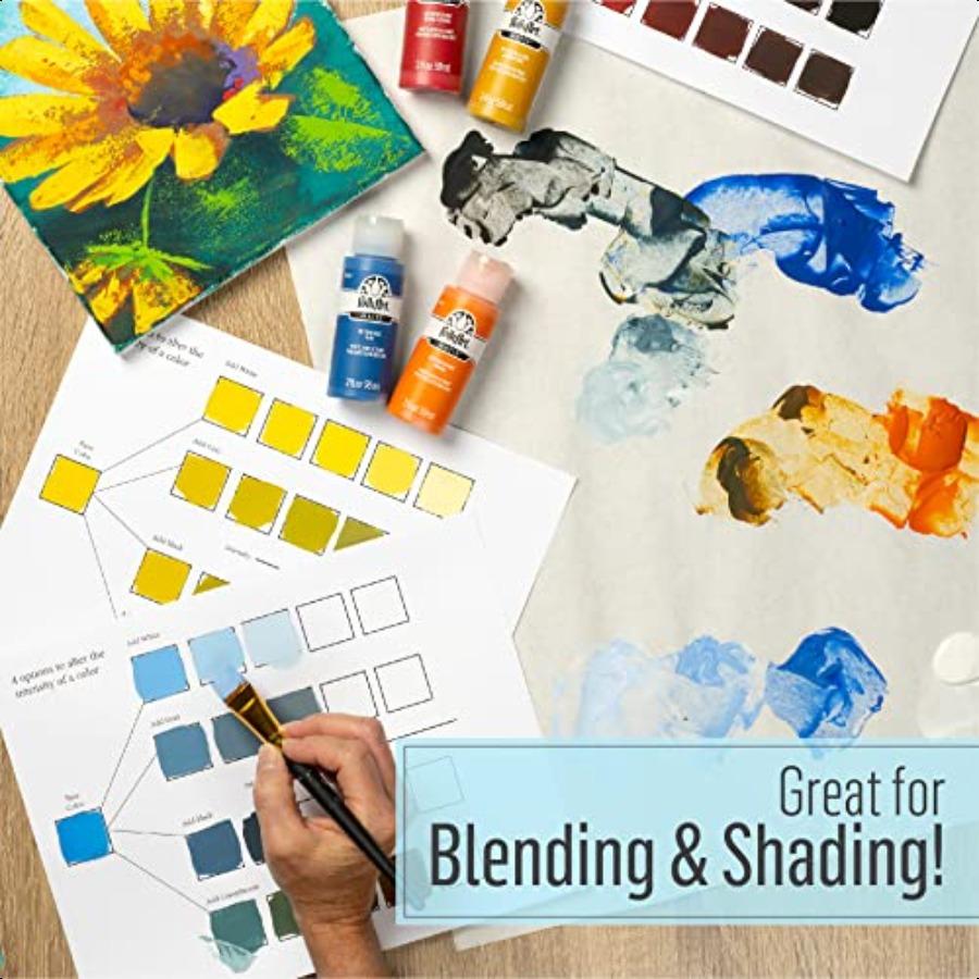 

Акриловая краска FolkArt разных цветов 2 унции Императорский красный United States