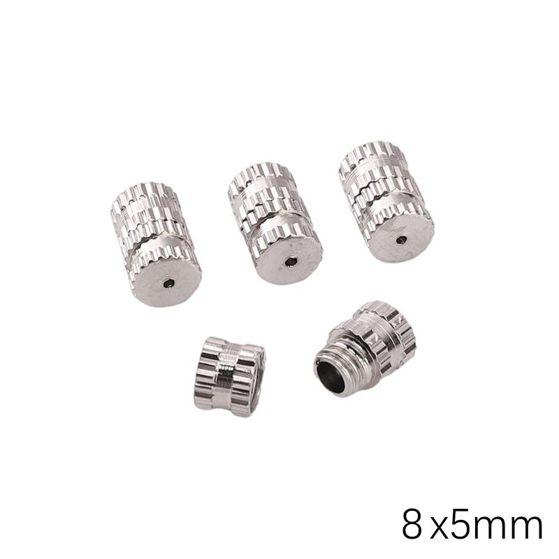 1-10pcs/Bag Plated Screw Clasp Barrel Screw Clasps For Bracelet Necklace Jewelry Making Findings Accessories