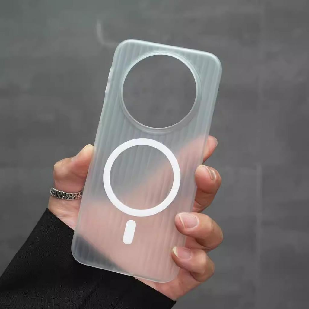 For Huawei Mate 80 Pro Case Matte Clear Magnetic Anti-Fall Shockproof Protective Phone Cover For Huawei Mate 80Pro Shell Bumper