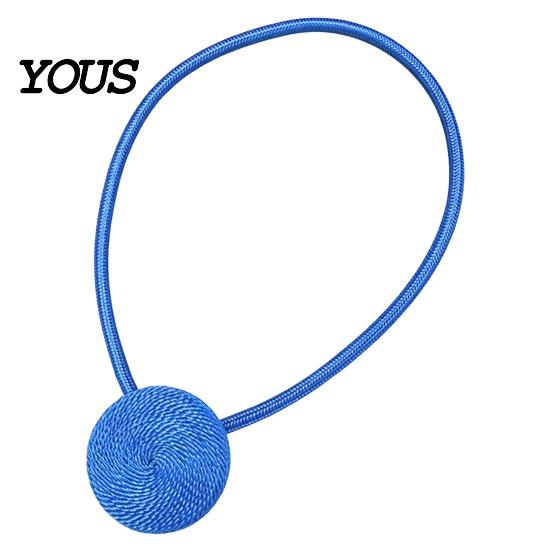 Decorative Curtain Tiebacks Magnetic Tiebacks, Modern Rope Tie Backs, Quick Fix Ties Drapes Holdbacks for Home Indoor Bedroom Office Adjustable