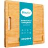 Wood Cutting Board for Kitchen 43x32cm – Extra Large Bamboo Cutting Board with Juice Groove, Butcher Block, Wooden Chopping Board, Tray