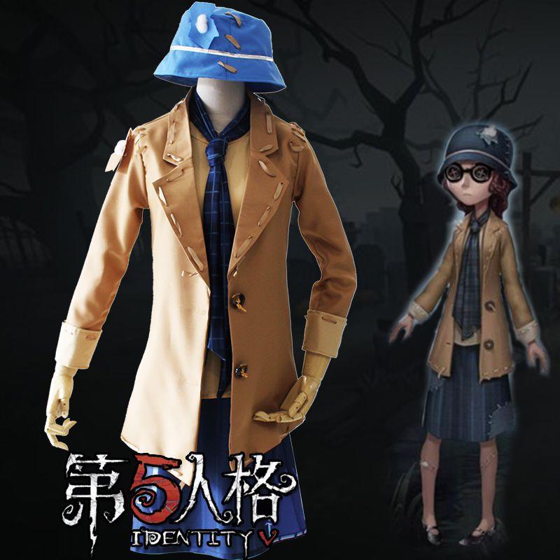 Unique Identity V Doctor Air Force Jack Costume For Creative Halloween And Game Events