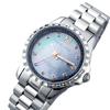 Solar watch for water resistant to 10 stainless bucket crystal bezel [Mauro Gerardi] men, ATM, steel, (MJ075-1)