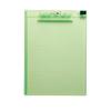 LIHIT LAB Binder Clipboard A4E Light Green A5010-6